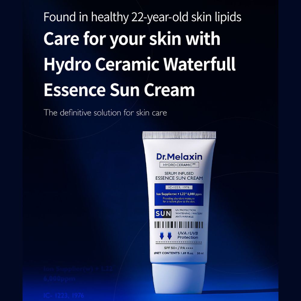 Hydro Ceramic Waterfull Essence Sun Screen SPF50+ PA++++ | Hydrating Korean Sunscreen